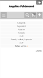 Mobile Screenshot of angelinafehernemu.hu